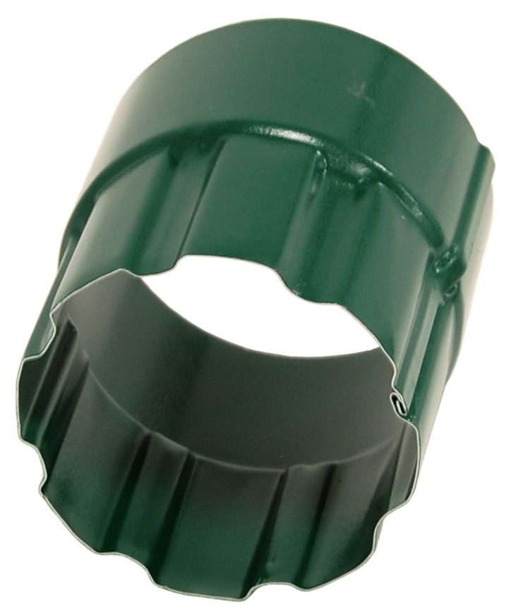 Соединитель трубы металлический D90 купить в Санкт-Петербурге