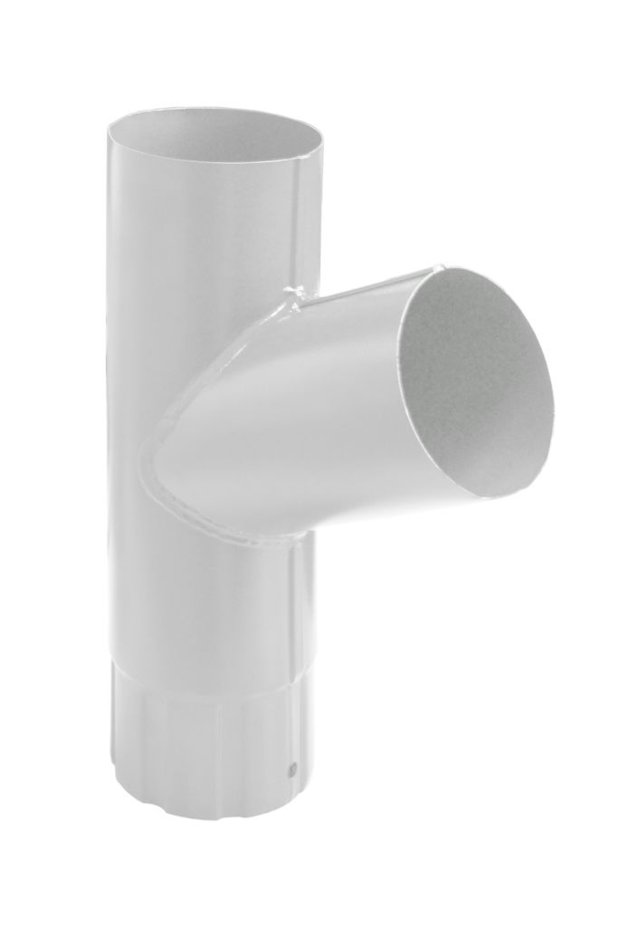 Тройник трубы металлический D90 купить в Санкт-Петербурге