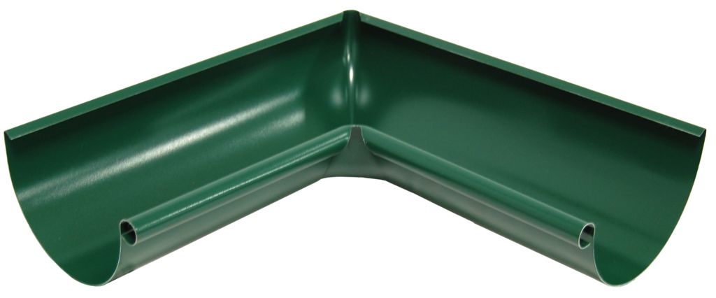 Угол желоба внутренний 90&degметаллический D125 купить в Санкт-Петербурге