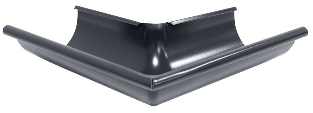 Угол желоба внешний 90&degметаллический D125 купить в Санкт-Петербурге