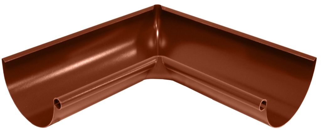 Угол желоба внутренний 90&degметаллический D125 купить в Санкт-Петербурге