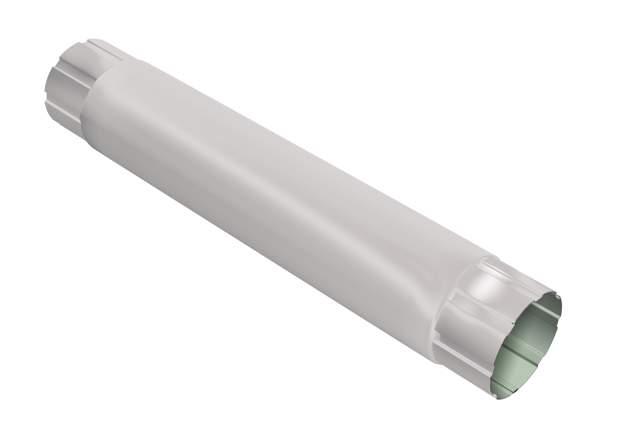 Труба круглая соединительная 1000мм D90 GrandLine ПЭ купить в Санкт-Петербурге