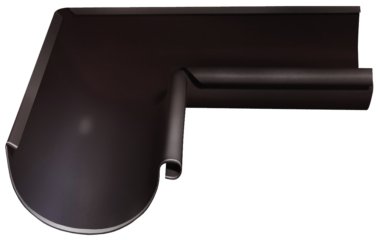 Угол желоба внутренний 90° D125 GrandLine ПЭ купить в Санкт-Петербурге