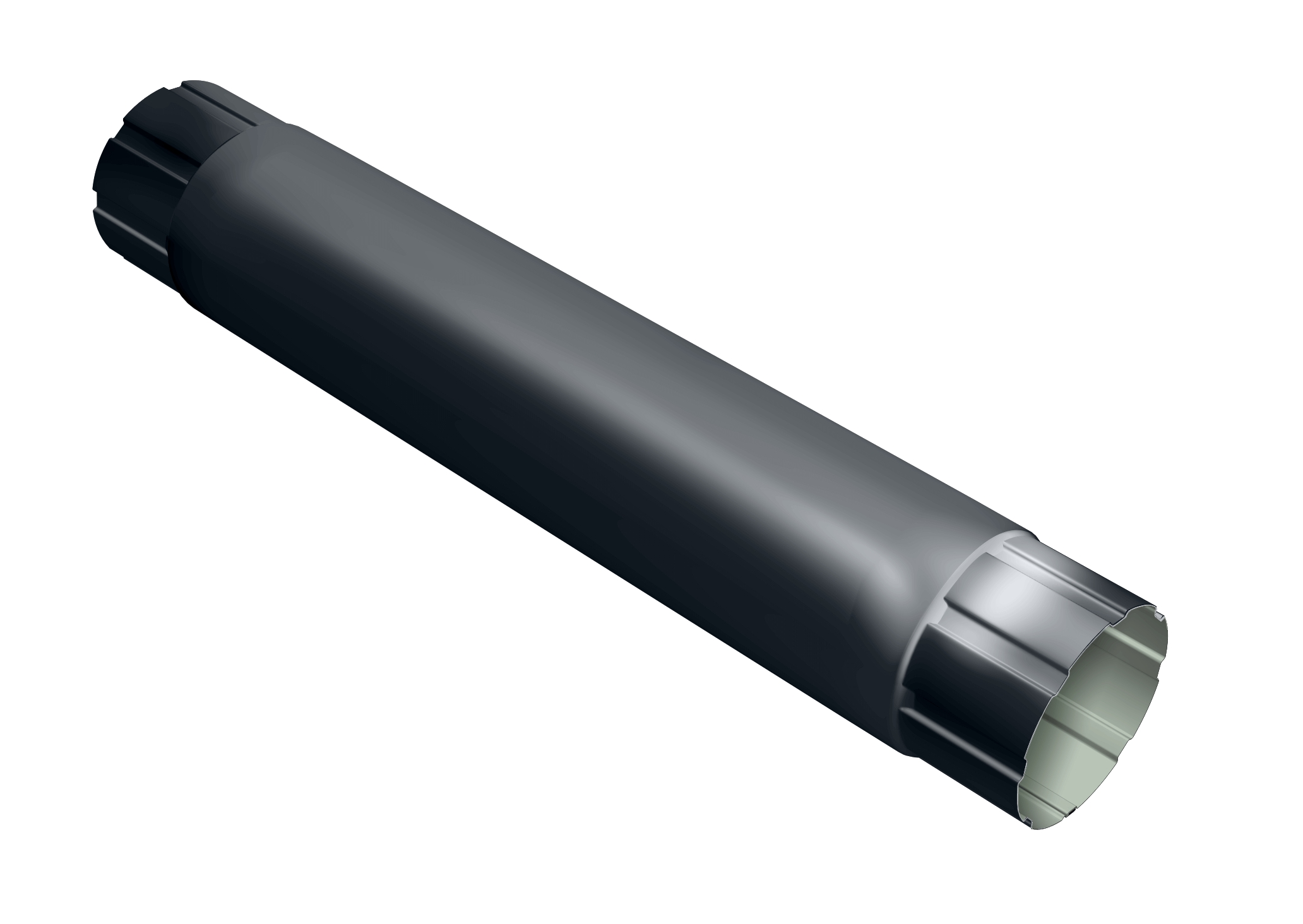 Труба круглая соединительная 1000мм D90 GrandLine ПЭ купить в Санкт-Петербурге