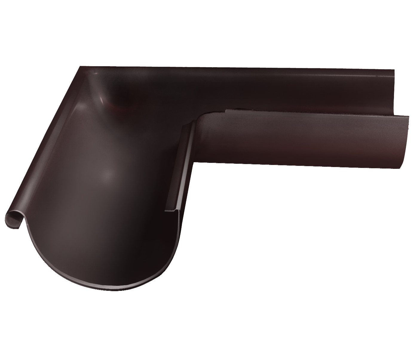 Угол желоба внешний 90° D150 GrandLine ПЭ купить в Санкт-Петербурге