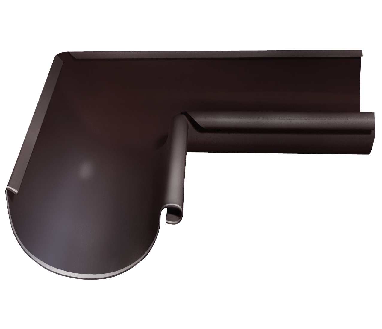 Угол желоба внутренний 90° D150 GrandLine ПЭ купить в Санкт-Петербурге