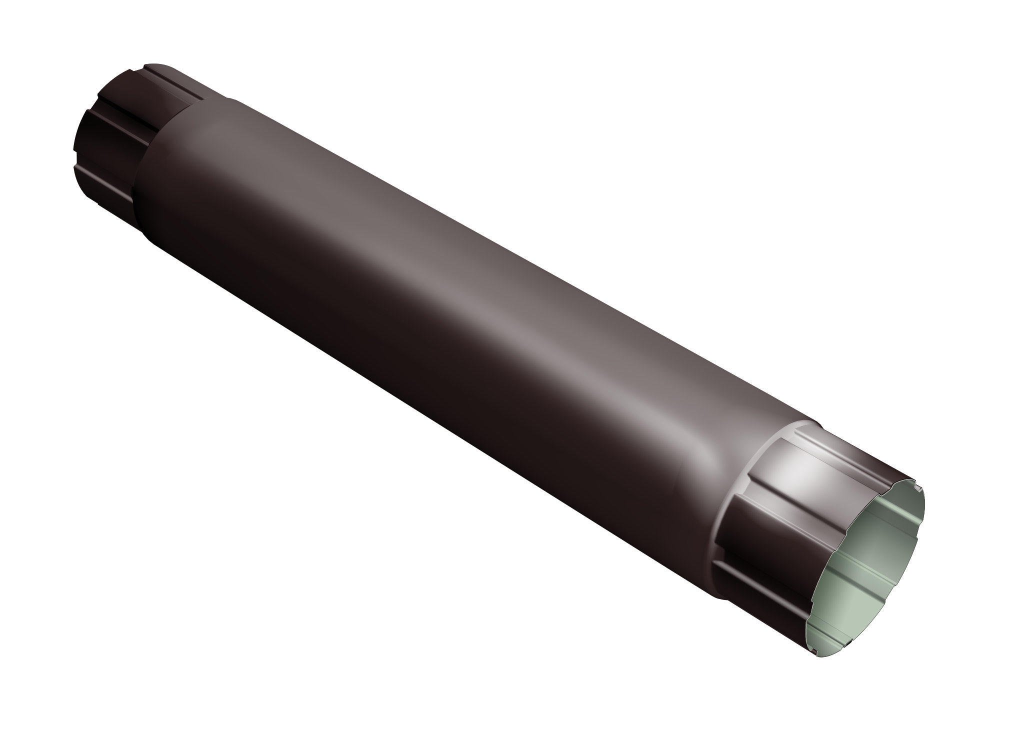 Труба круглая соединительная 1000мм D100 GrandLine ПЭ купить в Санкт-Петербурге