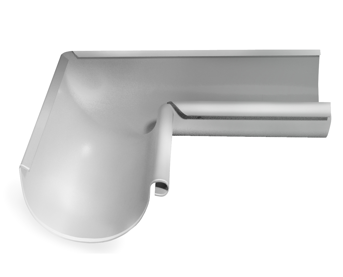 Угол желоба внутренний 90° D150 GrandLine ПЭ купить в Санкт-Петербурге