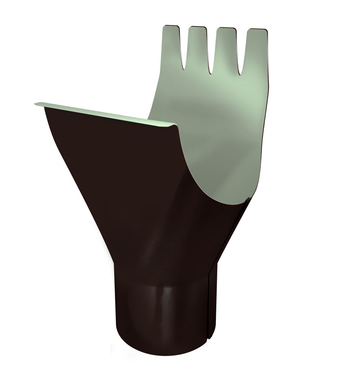 Воронка желоба D125/90 GL ПЭ Matt купить в Санкт-Петербурге