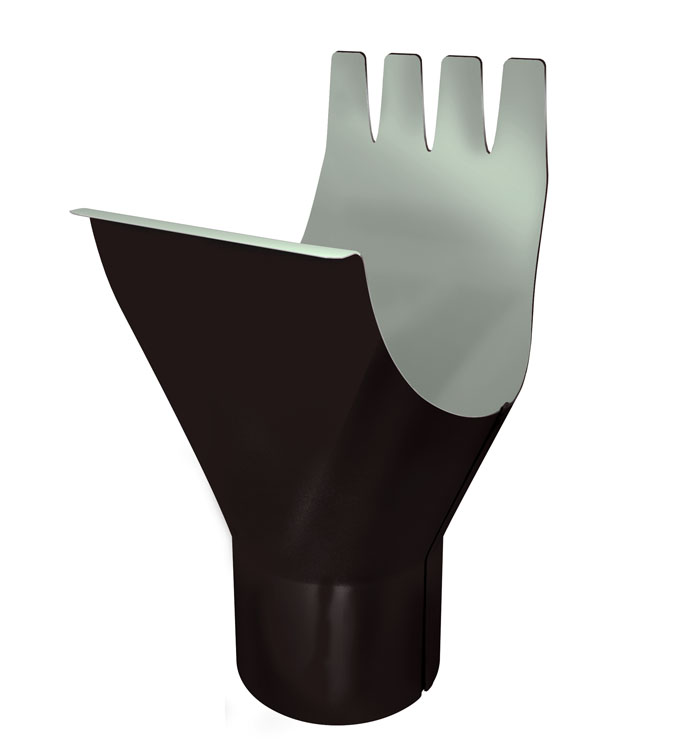 Воронка желоба D125/90 GL ПЭ Matt купить в Санкт-Петербурге