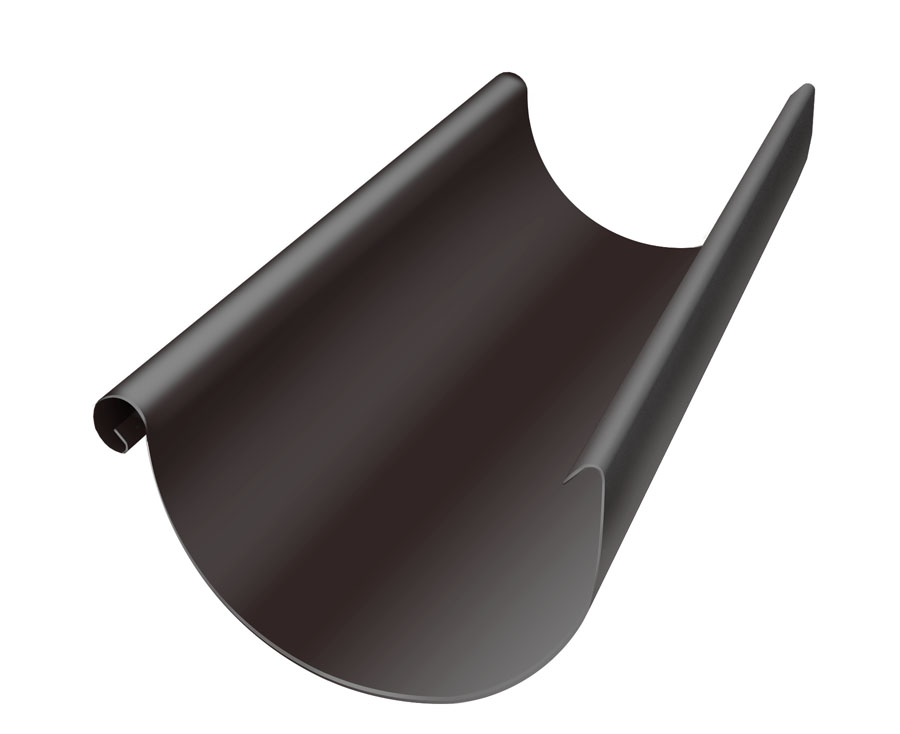 Желоб полукруглый 3000мм D125 GL ПЭ Matt купить в Санкт-Петербурге