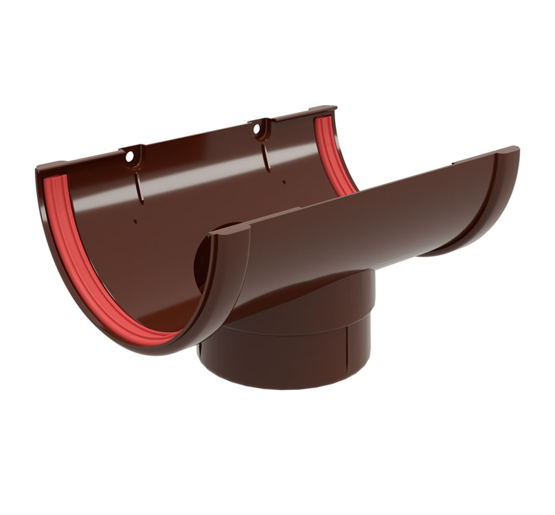 Воронка желоба D120/90 шоколадный (8017) ПВХ GrandLine Классика купить в Санкт-Петербурге