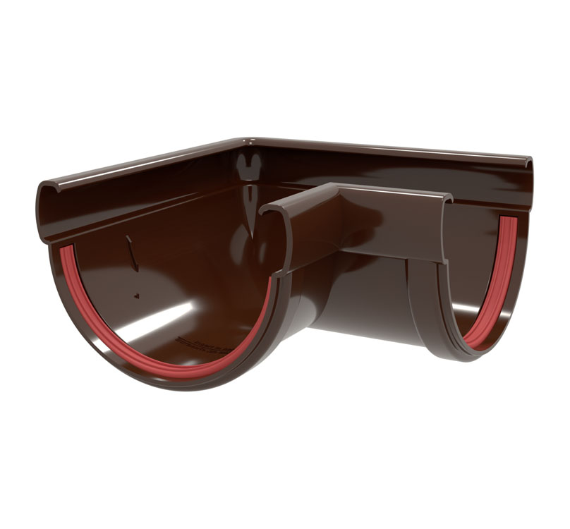 Угол желоба 90° универсальный Классика купить в Санкт-Петербурге