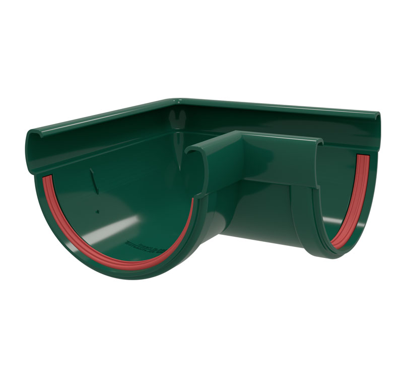 Угол желоба 90° универсальный Классика купить в Санкт-Петербурге