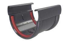 Соединитель желоба D135 ПВХ GrandLine Дизайн купить в Санкт-Петербурге