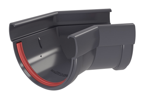 Угол желоба универсальный 135° D135 ПВХ GrandLine Дизайн купить в Санкт-Петербурге