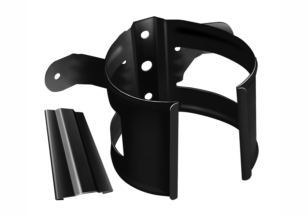 Хомут трубы металлический “уши” (саморезы в комплект не входят) Классика/Дизайн купить в Санкт-Петербурге