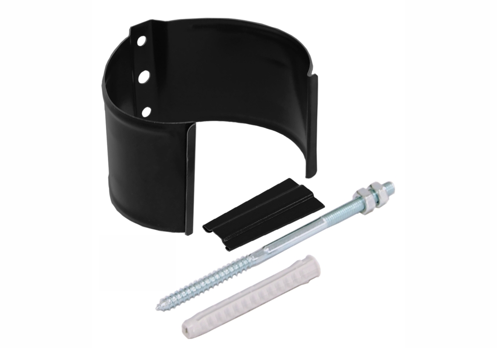 Хомут трубы металлический “клин” (в комплекте шпилька-саморез + дюбель) Классика/Дизайн купить в Санкт-Петербурге