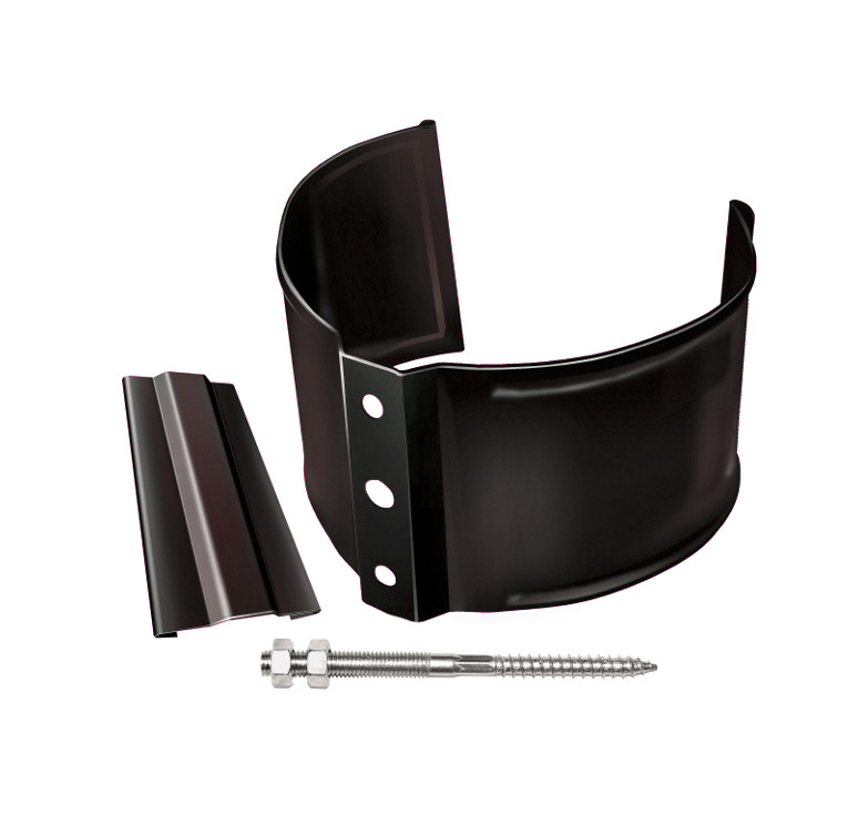 Хомут трубы металлический “клин” (в комплекте шпилька-саморез + дюбель) Классика/Дизайн купить в Санкт-Петербурге