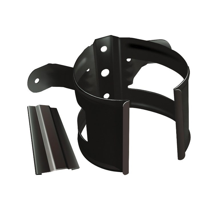 Хомут трубы металлический “уши” (саморезы в комплект не входят) Классика/Дизайн купить в Санкт-Петербурге