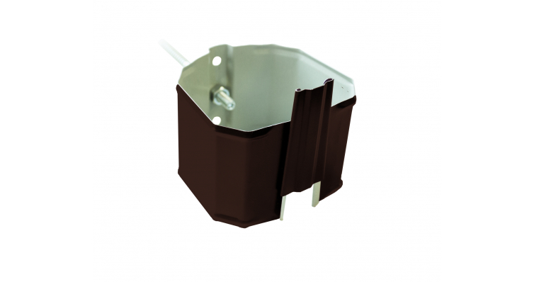 Хомут трубы на кирпич в комплекте: шпилька-саморез,  дюбель, декоративная накладка купить в Санкт-Петербурге