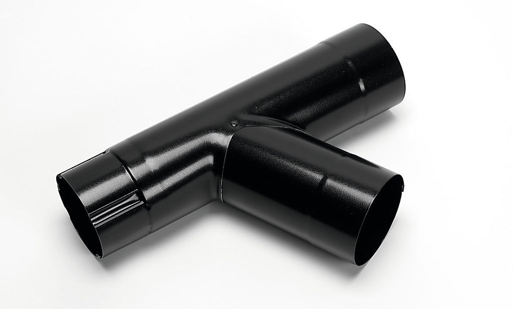 Тройник водосточной трубы D100 Icopal купить в Санкт-Петербурге