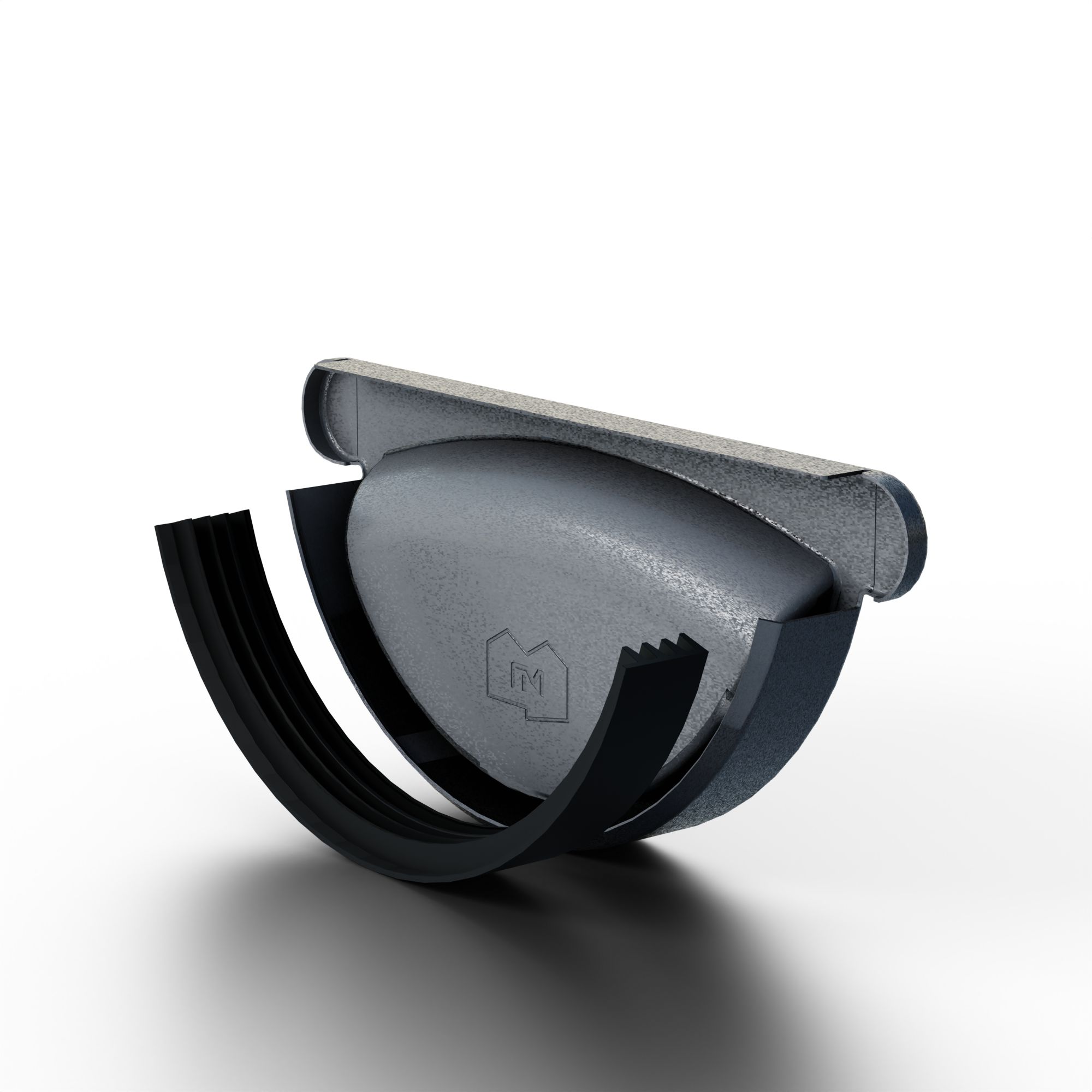 Заглушка желоба МП Foramina Freeze круглого сечения купить в Санкт-Петербурге