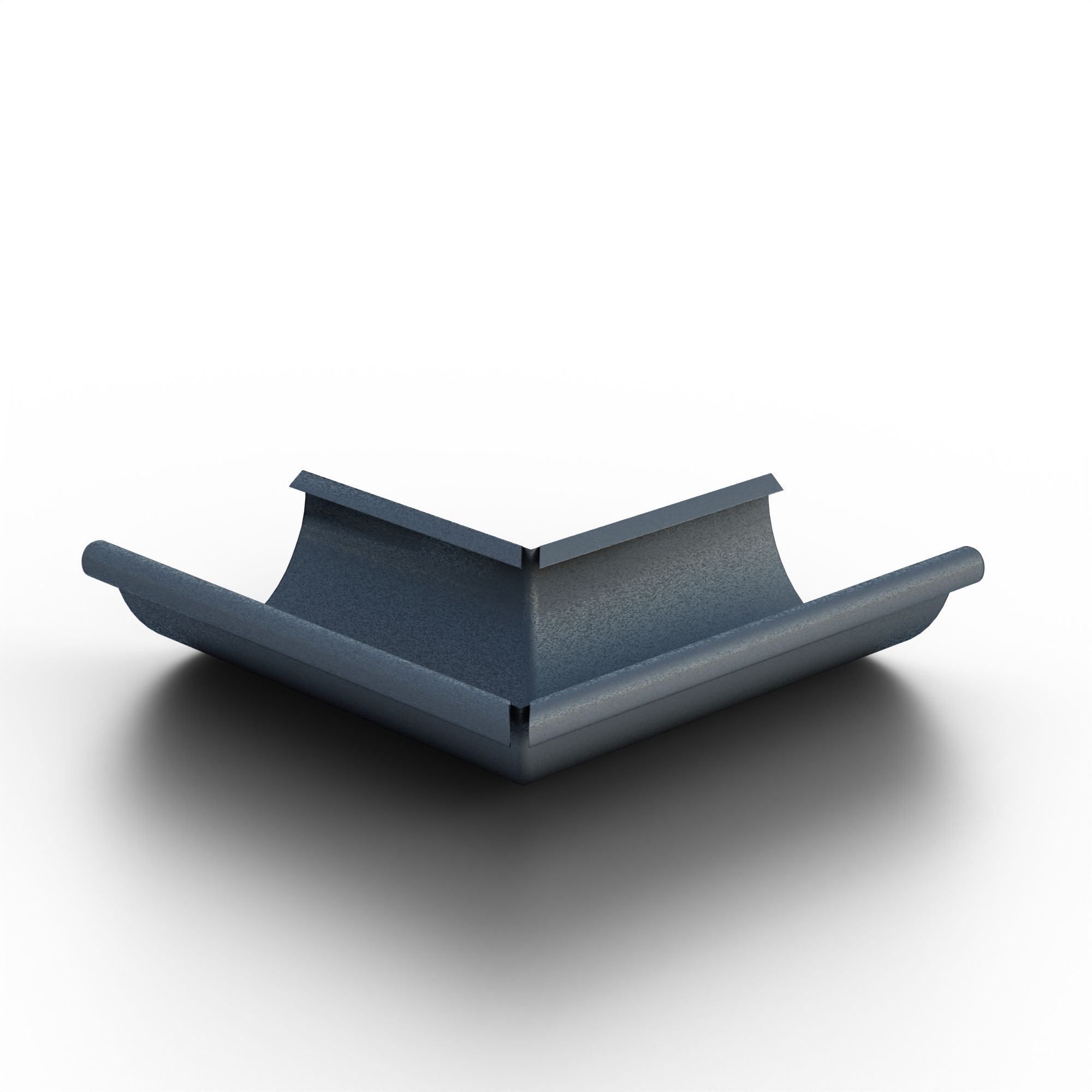 Угол желоба наружный 90&deg МП Foramina Freeze круглого сечения купить в Санкт-Петербурге