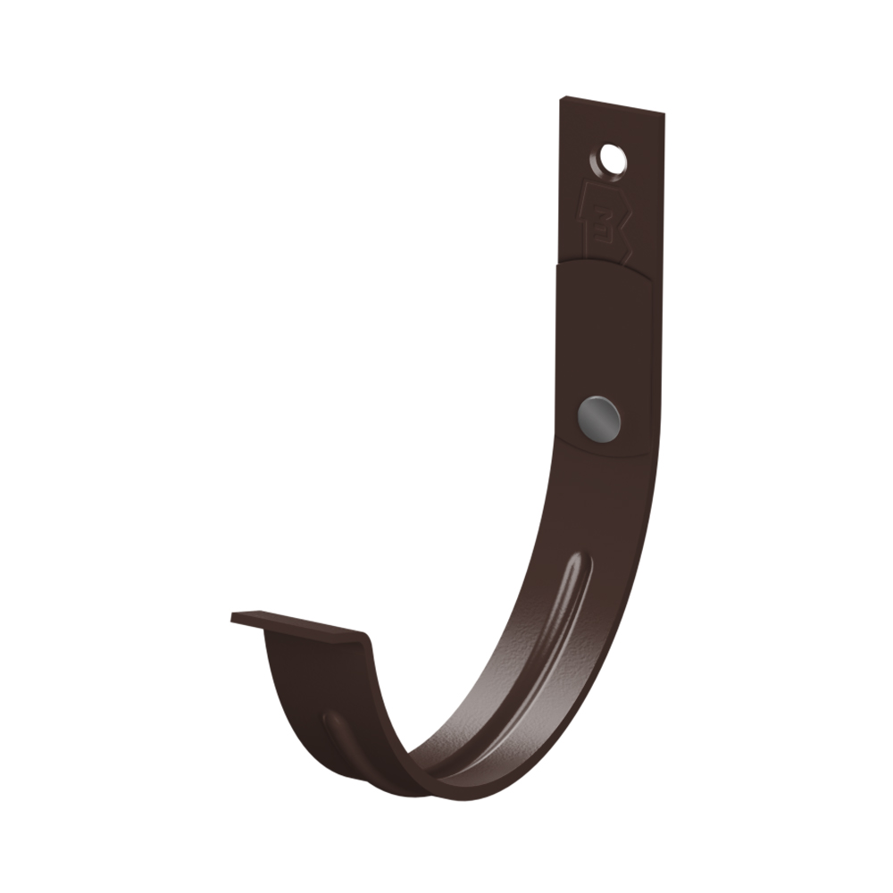 Держатель желоба карнизный усиленный 3х132мм МП Foramina круглого сечения купить в Санкт-Петербурге