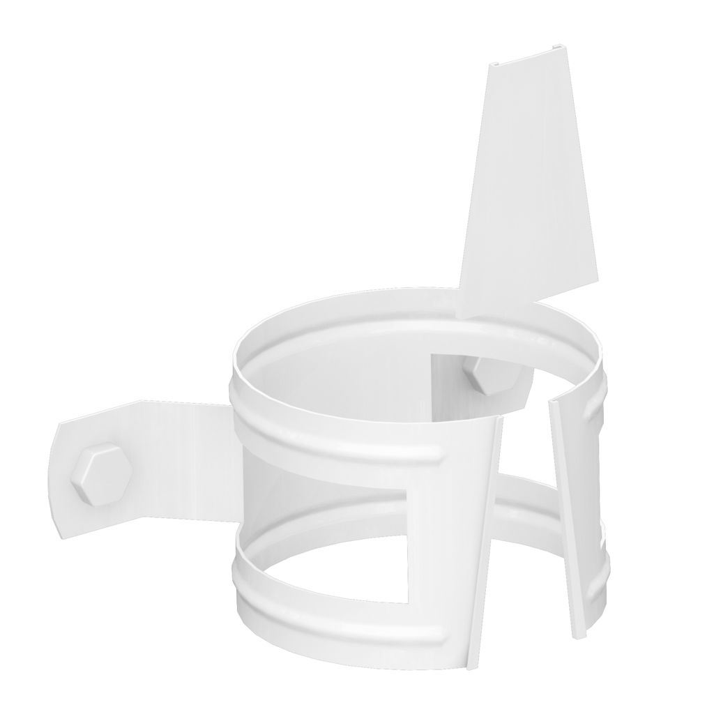 Держатель трубы на дерево МП Foramina круглого сечения купить в Санкт-Петербурге