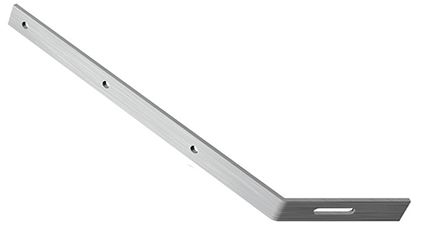 GLC ПВХ Удлинитель кронштейна желоба прямой 3х25ммс крепежом в комплекте купить в Санкт-Петербурге