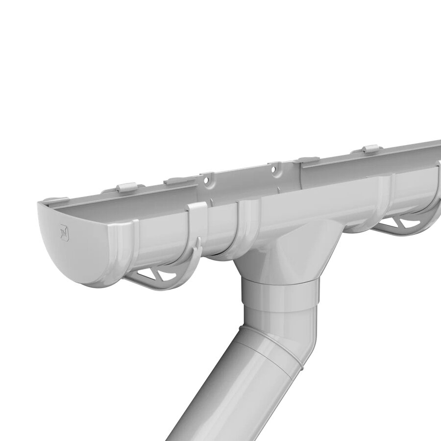 Комплект водосточной системы ТН ОПТИМА 120/80 мм, для ската 6м, (желоба 1,5м) купить в Санкт-Петербурге