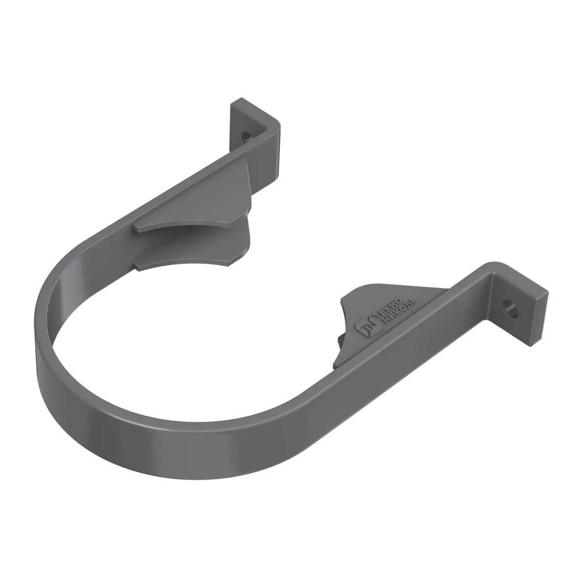 Хомут трубы D82 серый (7024) ТН ПВХ 240шт/уп купить в Санкт-Петербурге