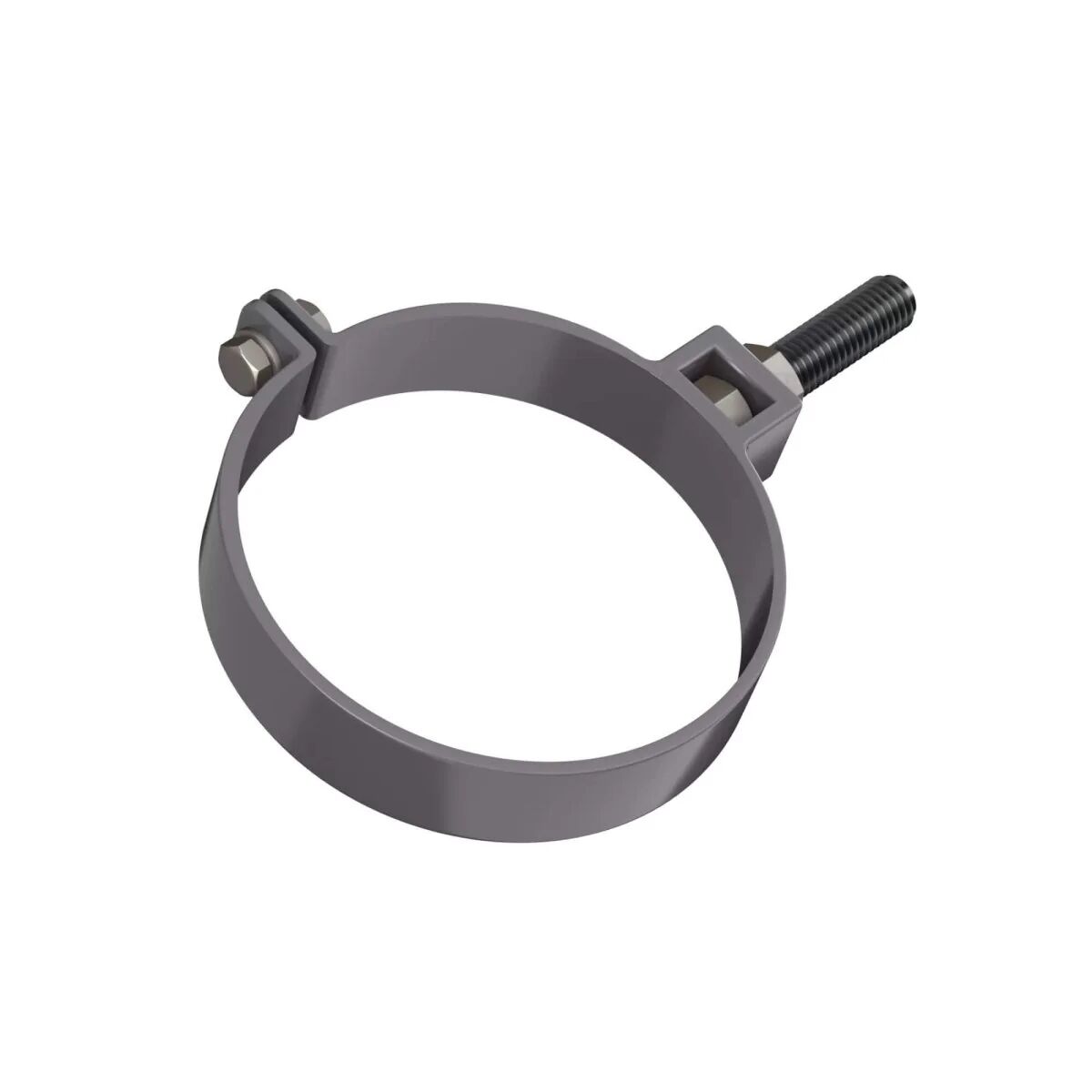 Хомут трубы универсальный L=180мм D82 серый (7024) ТН ПВХ 120шт/уп купить в Санкт-Петербурге