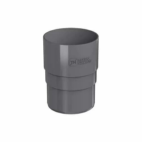 Соединитель (муфта) трубы D82 серый (7024) ТН ПВХ 56шт/уп купить в Санкт-Петербурге
