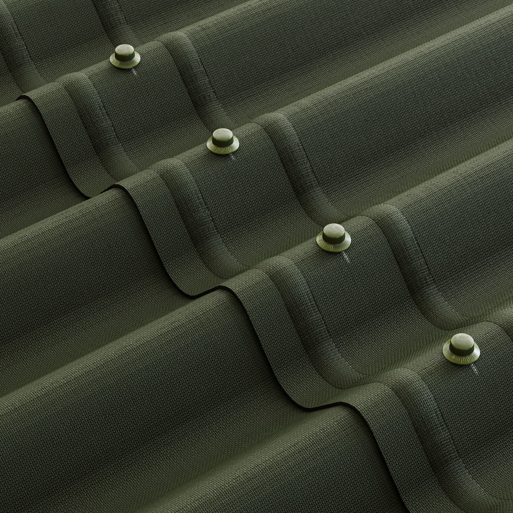 Лист Ондулин SMART зеленый купить в Санкт-Петербурге