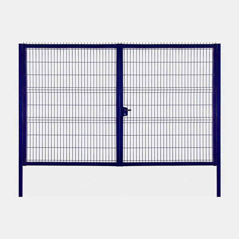 Ворота распашные Profi Lock 1730х4000мм 5005 синий Grand Line купить в Санкт-Петербурге