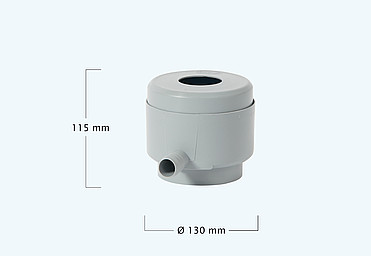 Фильтр-отделитель листвы (на водосток) купить в Санкт-Петербурге