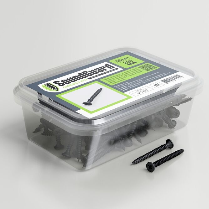 Саморезы SoundGuard XTN 3,9х41 (200 шт/уп) купить в Санкт-Петербурге