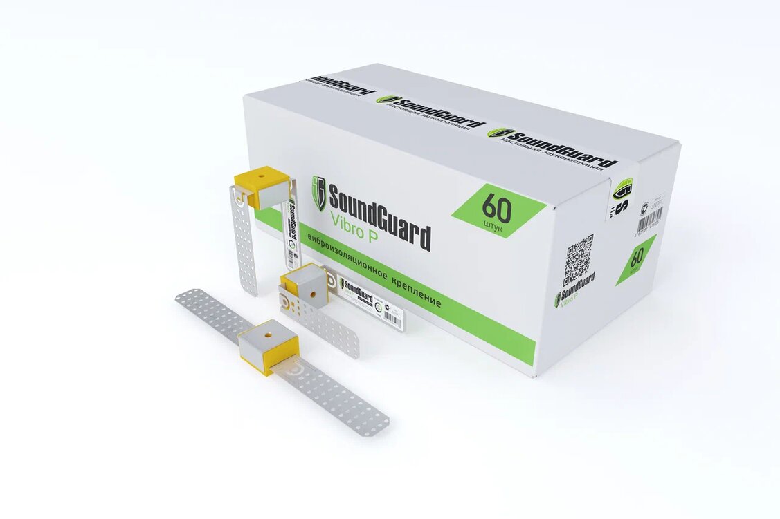 Виброизоляционное крепление SoundGuard Vibro P купить в Санкт-Петербурге