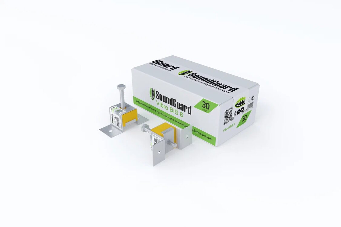 Виброизоляционное крепление SoundGuard Vibro Bis 8 купить в Санкт-Петербурге