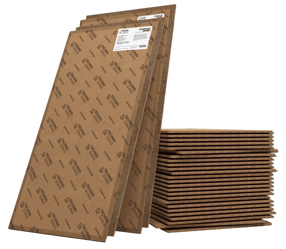 Звукоизоляционная панель Соноплат Комби 22мм, 1.2х0.6м (0,72м2) купить в Санкт-Петербурге