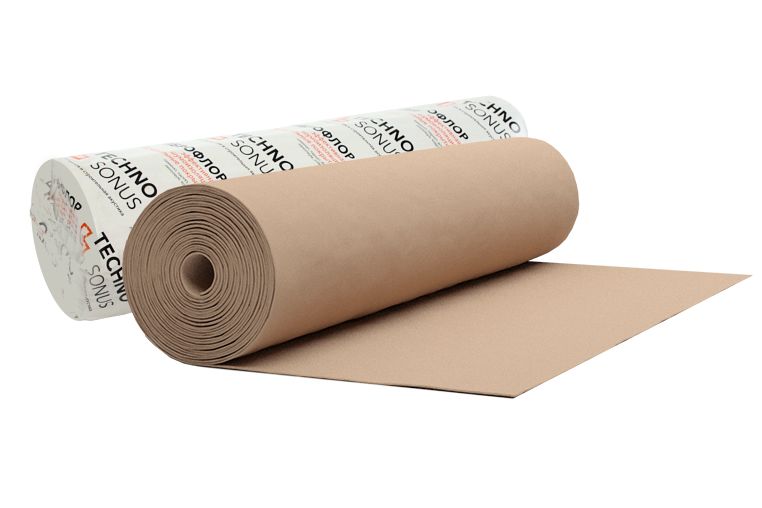 Звукоизоляционный рулонный материал Виброфлор 15х1м, 4мм купить в Санкт-Петербурге