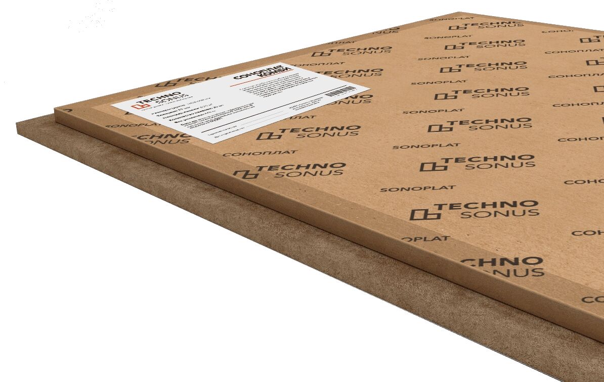 Звукоизоляционная панель Соноплат Комби 22мм, 1.2х0.6м (0,72м2) купить в Санкт-Петербурге