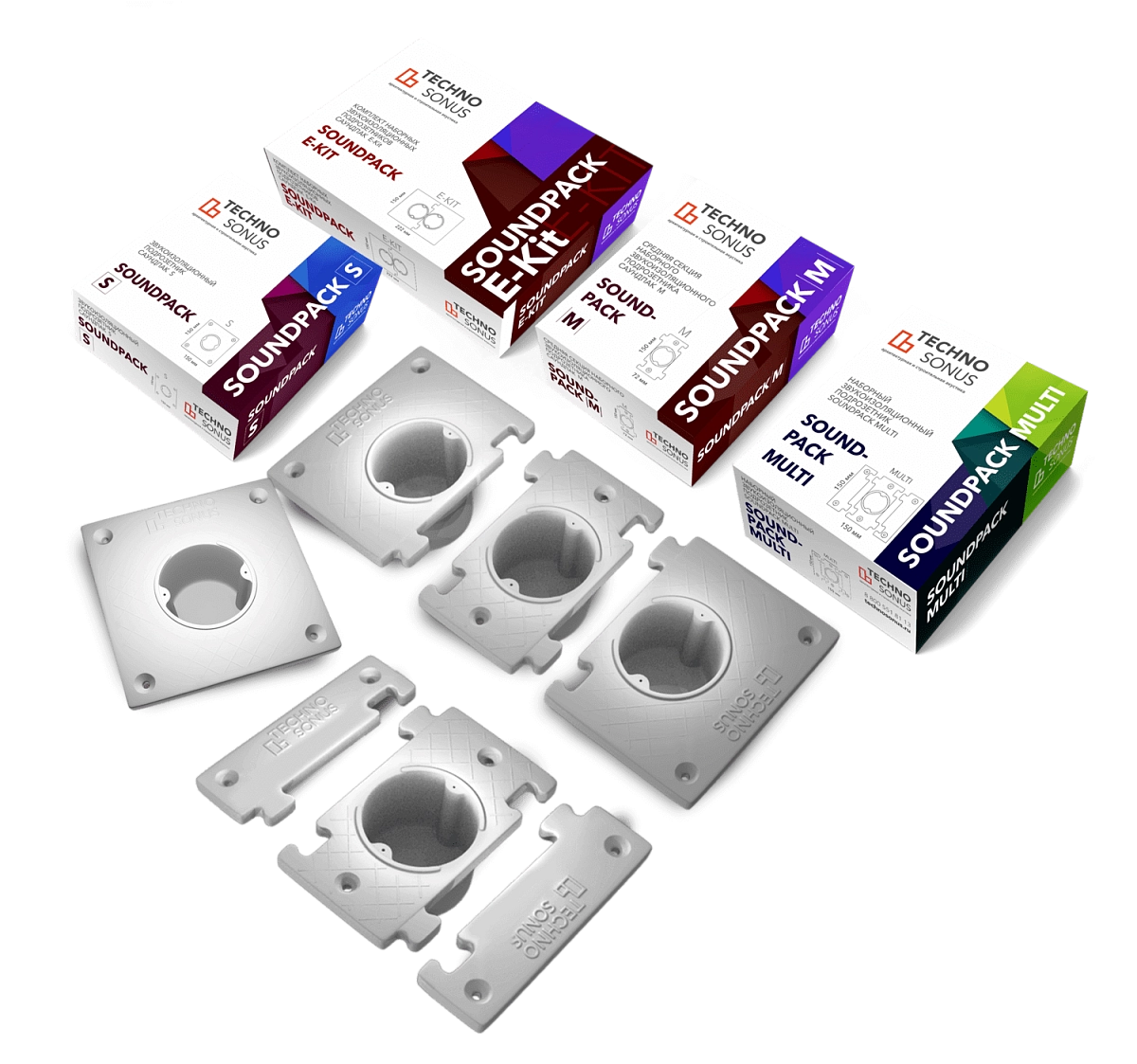 Звукоизоляционный подрозетник СаундПак (SoundPack) M купить в Санкт-Петербурге