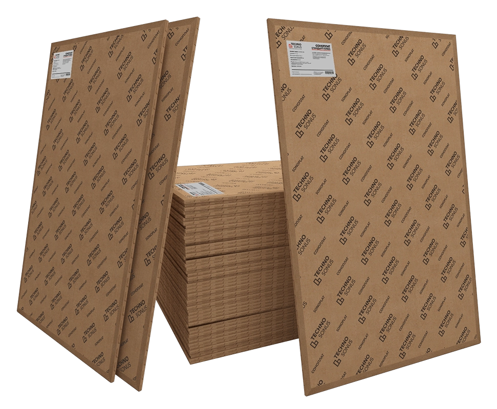 Звукоизоляционная панель Соноплат Стандарт Плюс 12мм, 1.2х0.8м (0,96м2) купить в Санкт-Петербурге